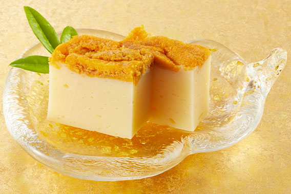 画像：うに二見焼