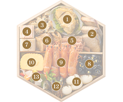 画像：お品書き番号