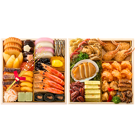 画像：北の雅 和風・中華二段重