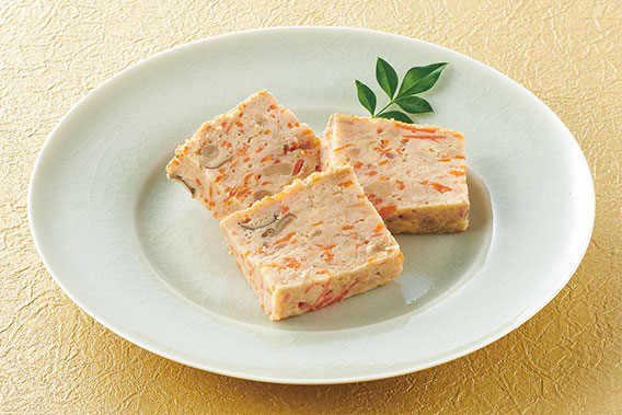 画像:4Xチキンときのこの松風