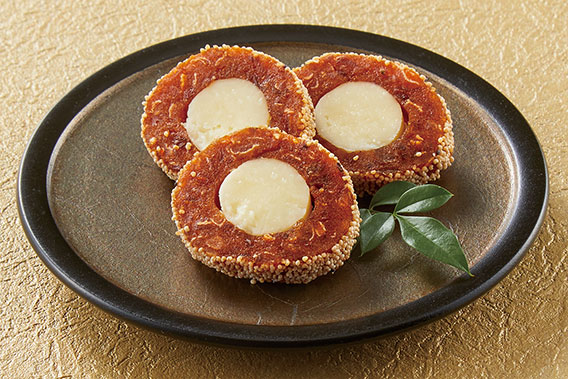 画像:柿バター巻