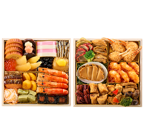 画像：北の雅 和風・中華二段重