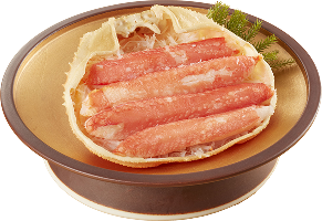 画像:ずわいがに甲羅盛り(蟹みそ入)