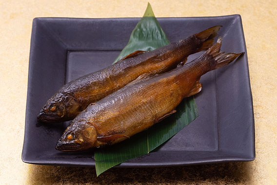 画像:鮎煮びたし