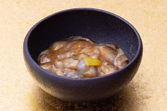 画像:なまこのこのわた和え