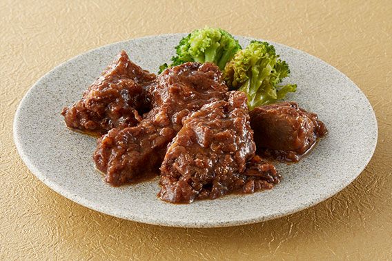 画像:4Xビーフの赤ワイン煮(ブフ・ブルギニョン)