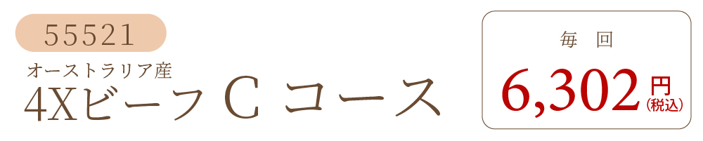 4XビーフCコース