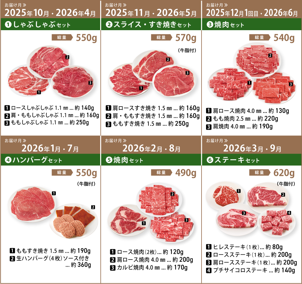 4XビーフDコースセット