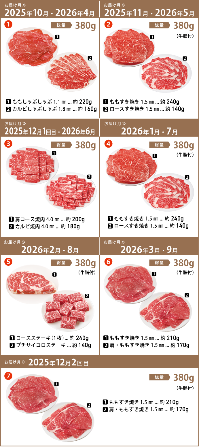 4Xビーフセット