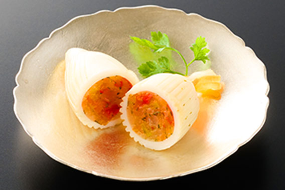 ヤリイカのエスカベッシュ