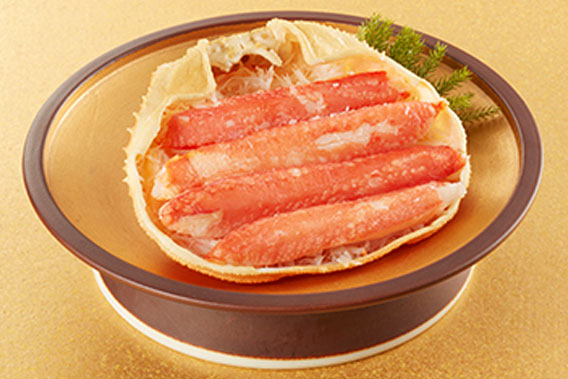 ずわいがに甲羅盛（蟹みそ入）