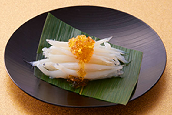 甘酢白魚のかけぽんジュレ