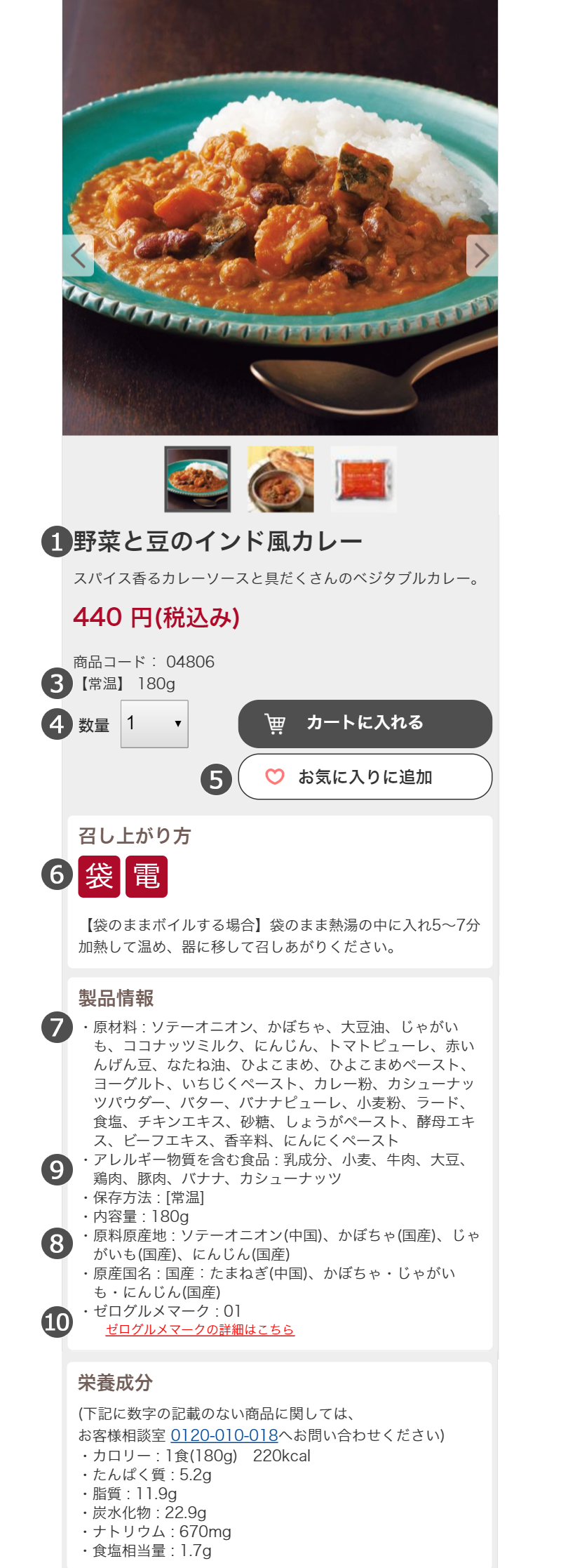 画像：商品ページ